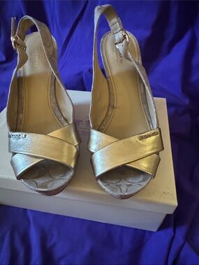 Jessy Signature COACH wedges